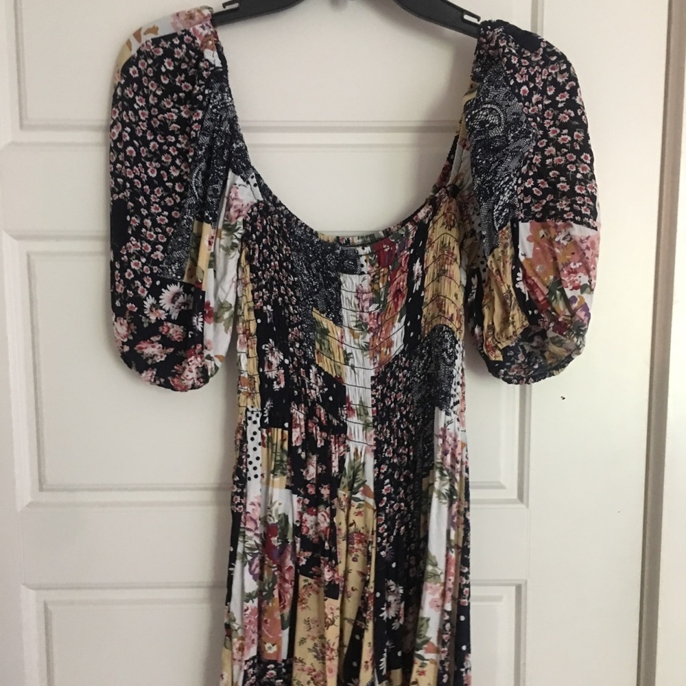 Urban Outfitters Patchwork Romper